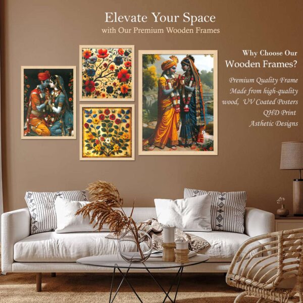 SET OF 4 DIGITAL WALL PAINTING - Image 2