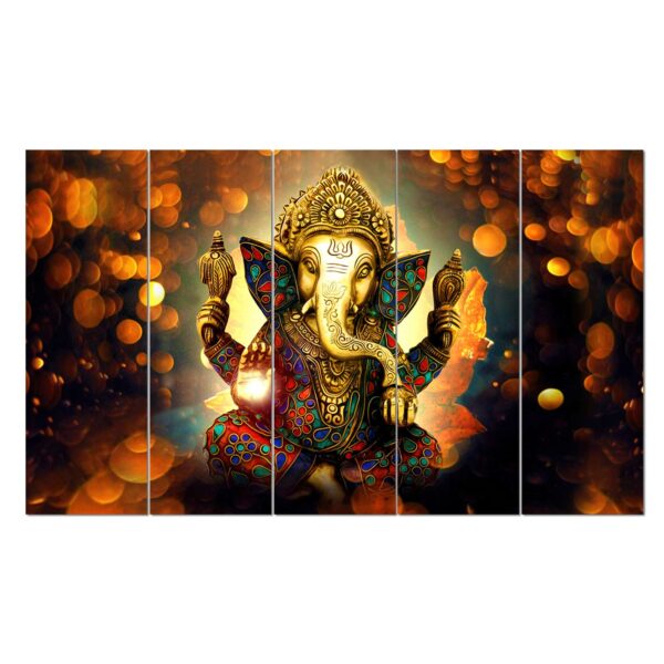 SET OF 5 DIGITAL WALL PAINTING - Image 4